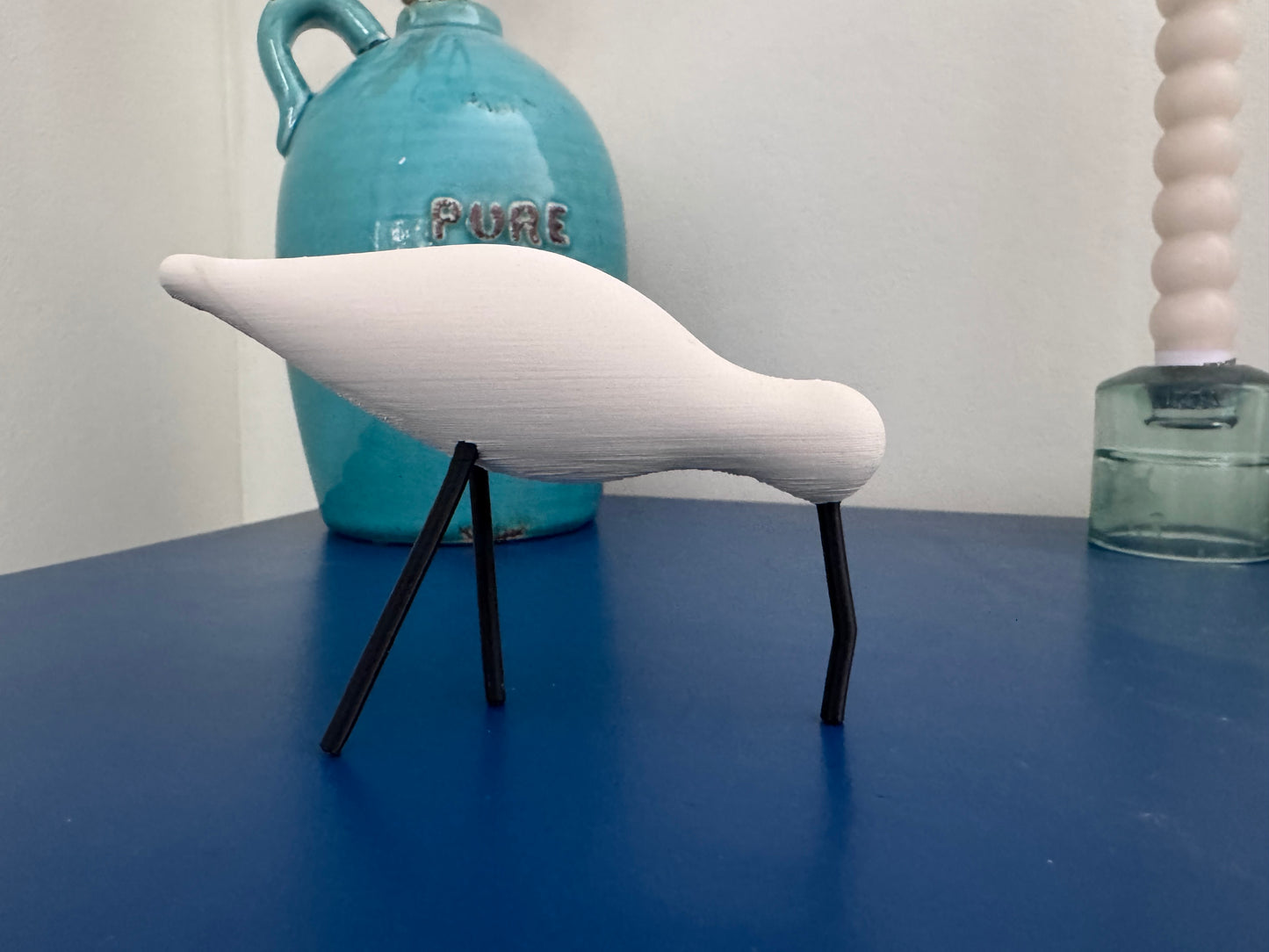 Shorebird gebogen snavel