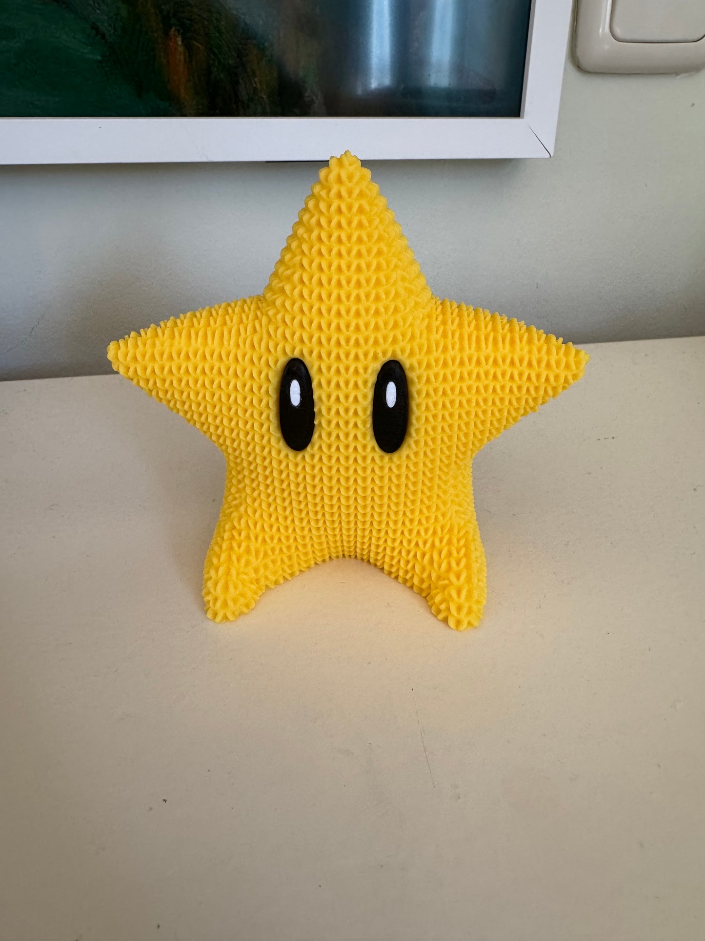 Knitted Nintendo star