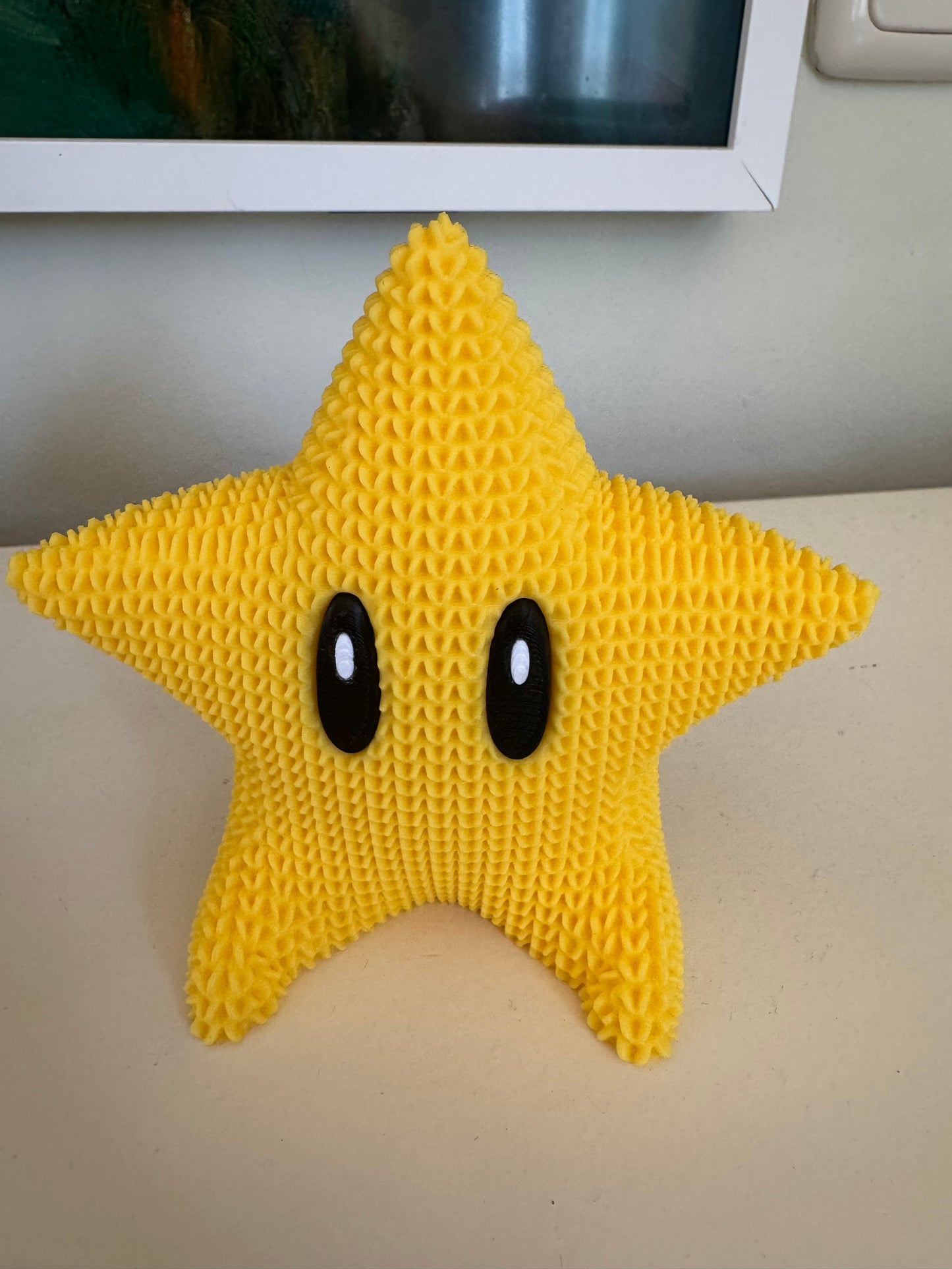 Knitted Nintendo star