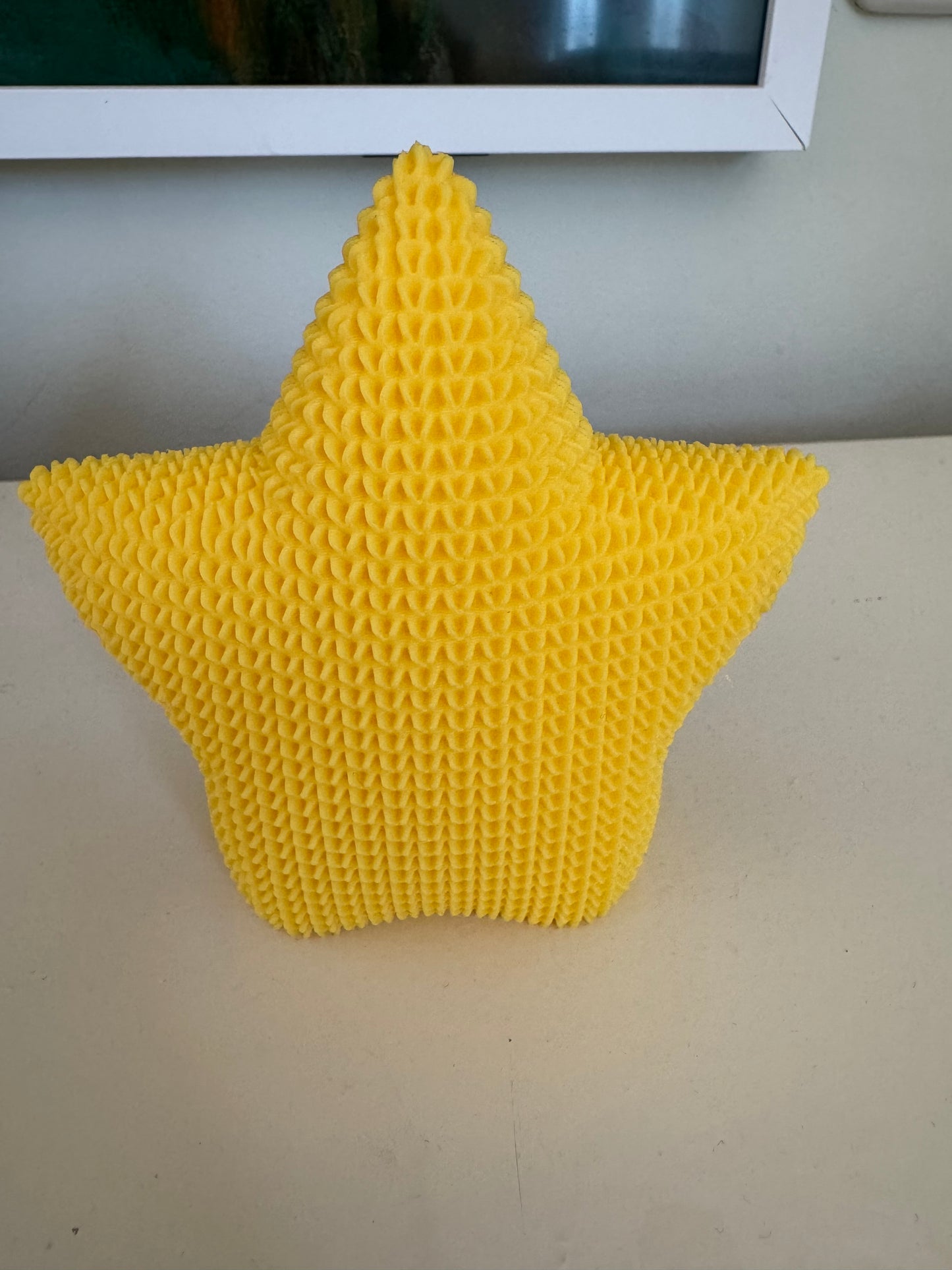 Knitted Nintendo star