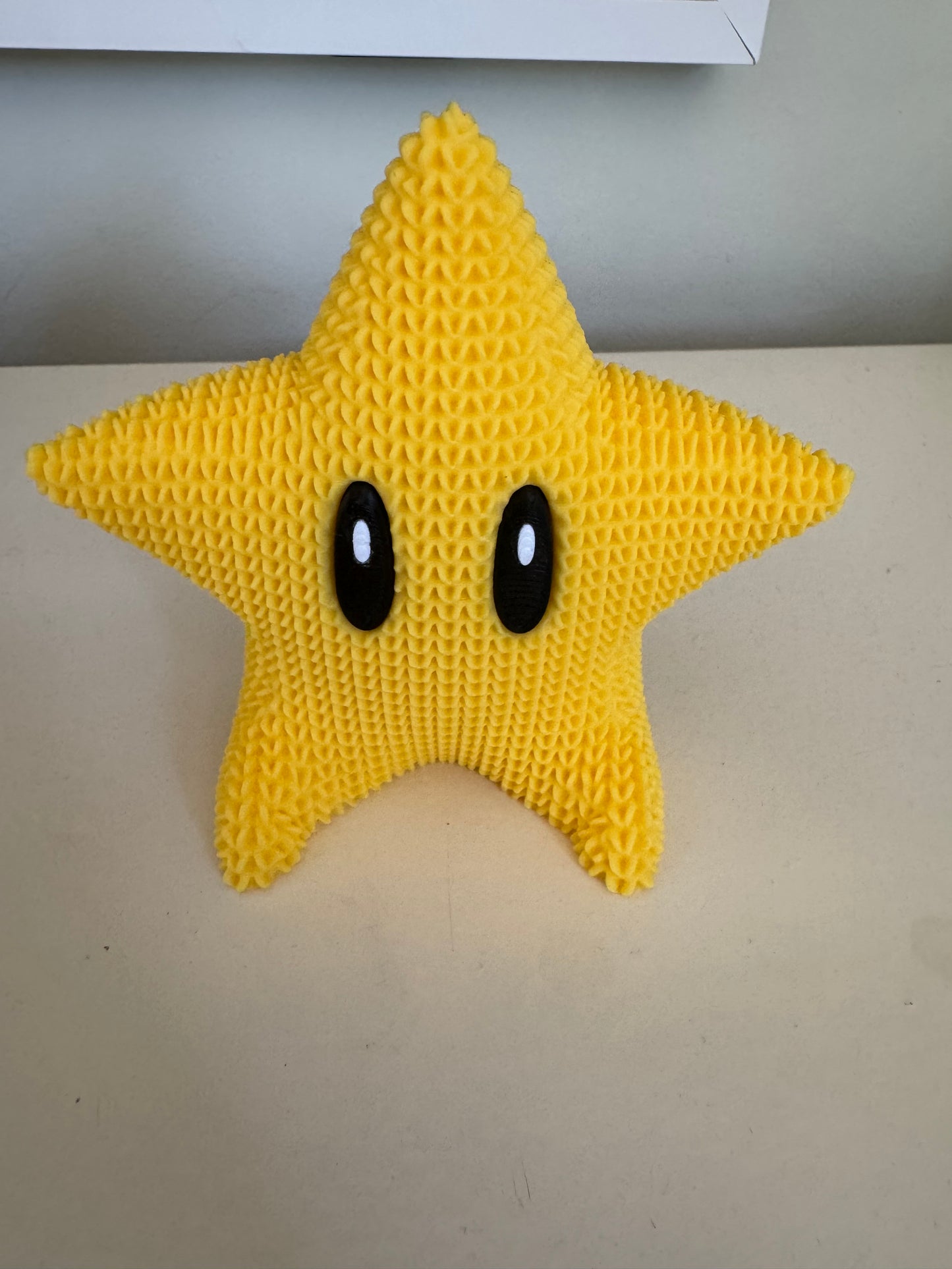 Knitted Nintendo star