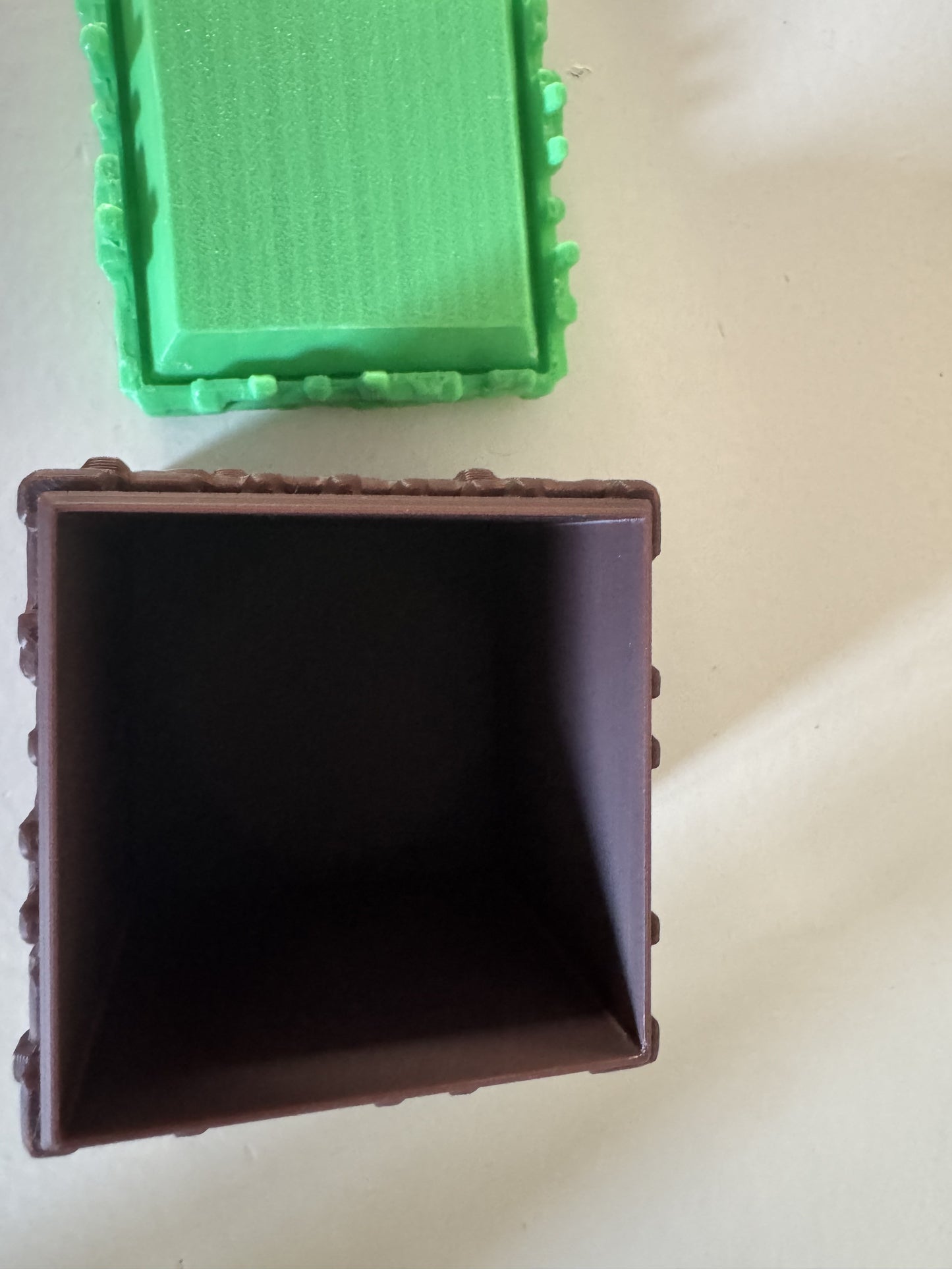 Minecraft Grasblok – 3D-Geprint Decoratief Beeldje