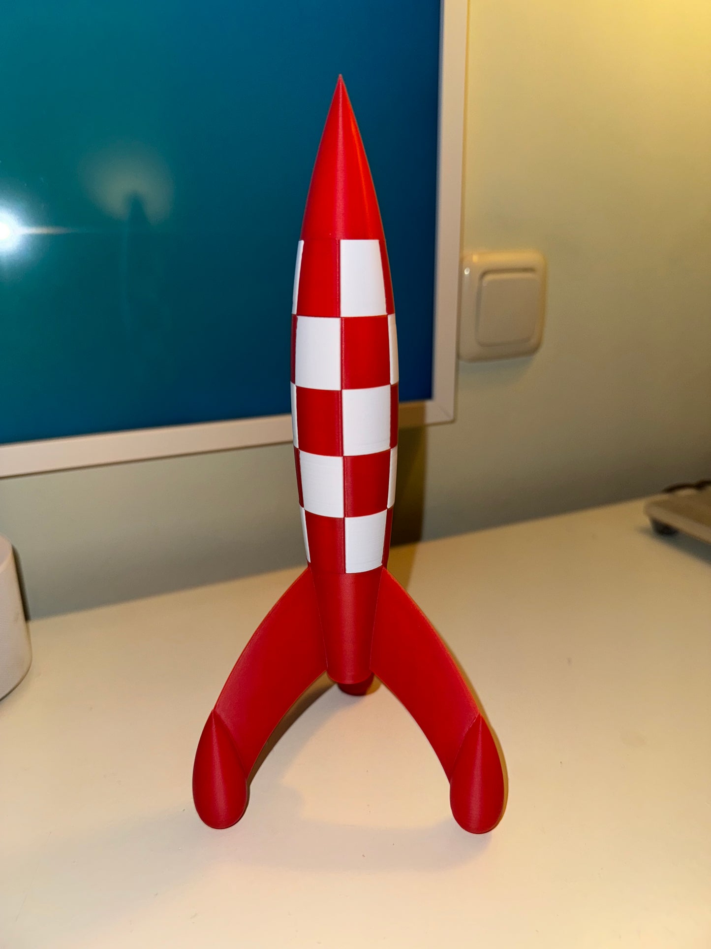 Kuifje raket naar de maan