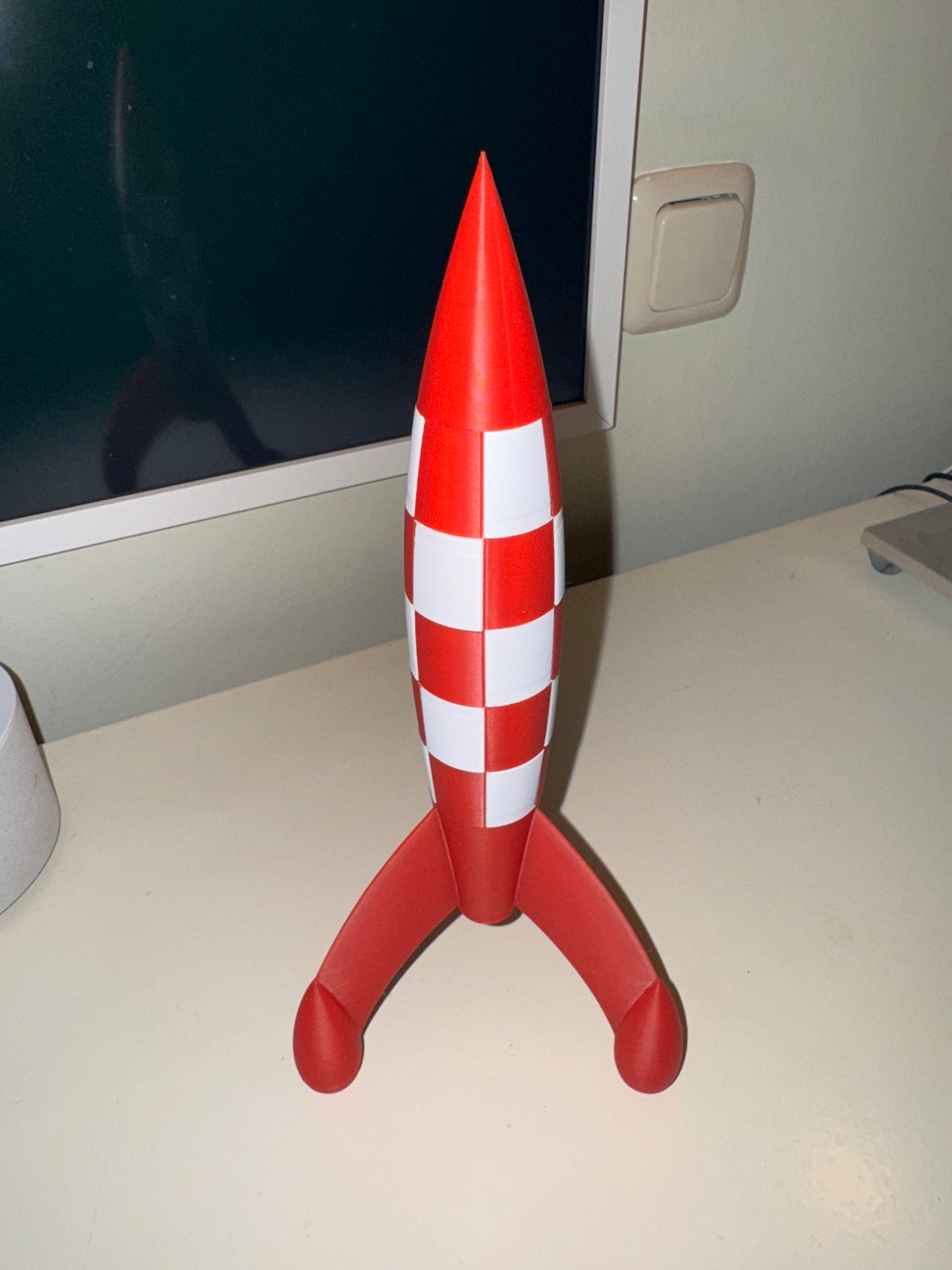 Kuifje raket naar de maan