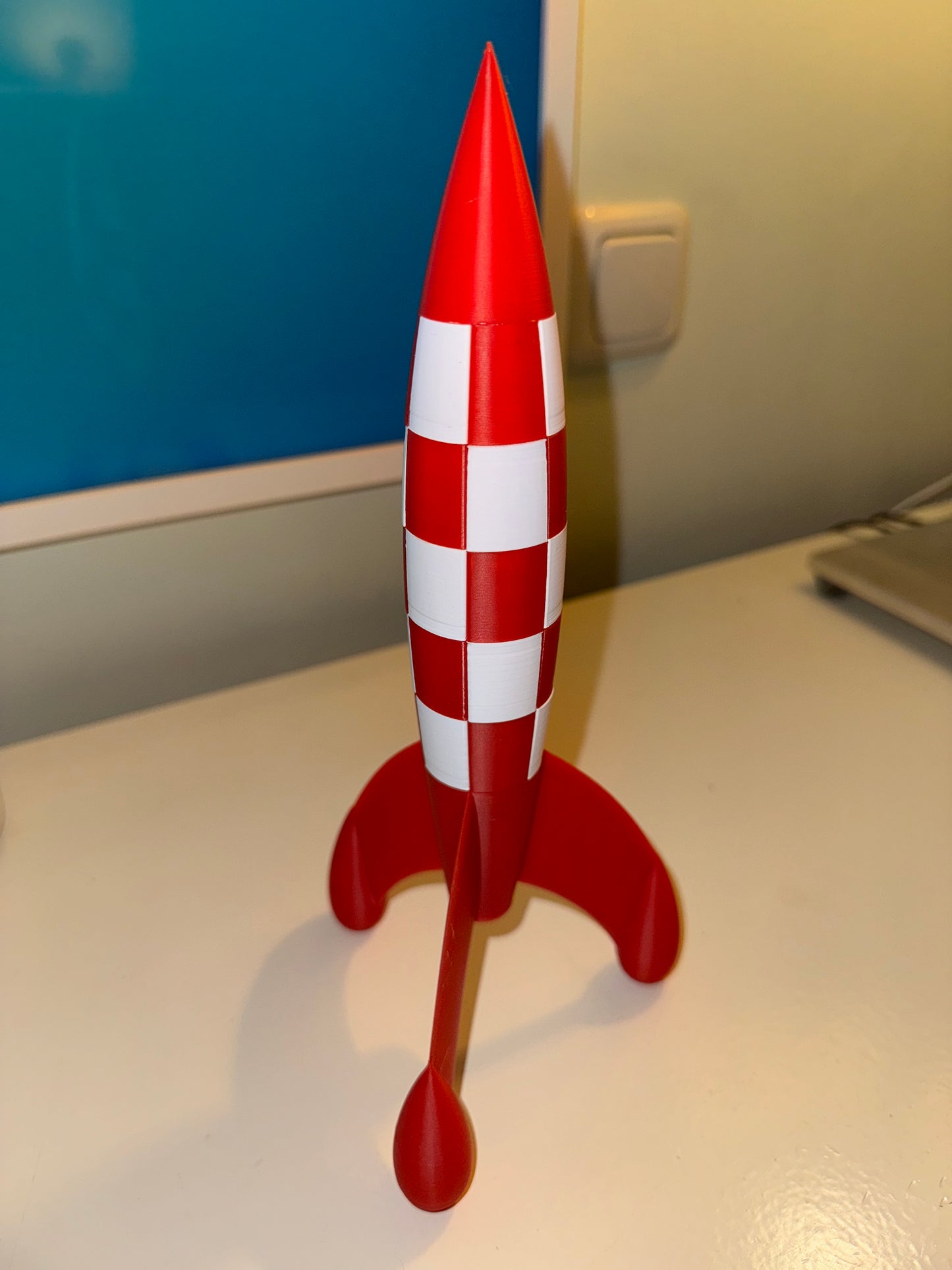 Kuifje raket naar de maan