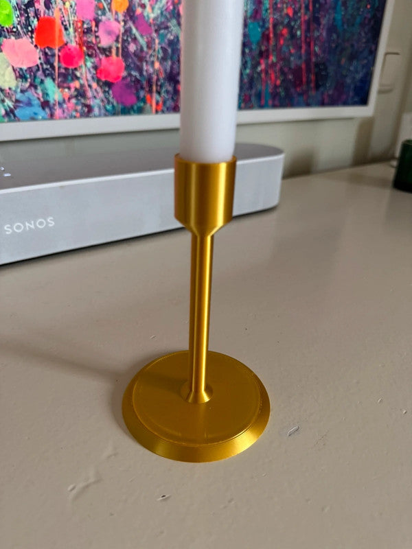 Gouden kandelaars set van 2