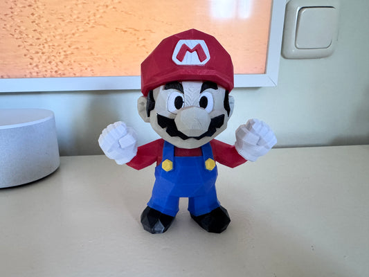 Super Mario low poly