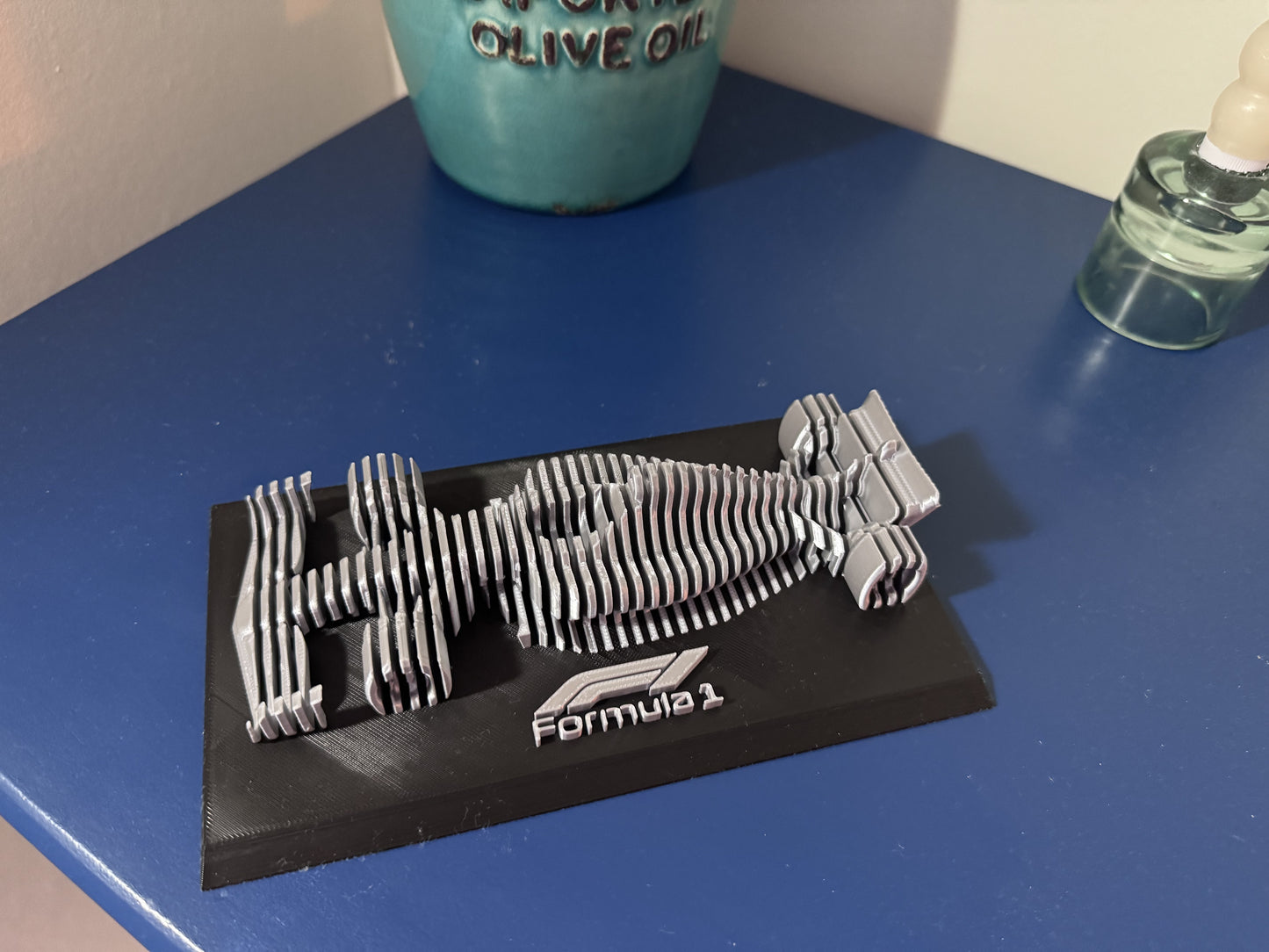 Abstracte Formule 1 Racewagen – Sculptuur