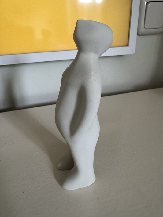 The Visitor – Abstract Sculptuur | Wit