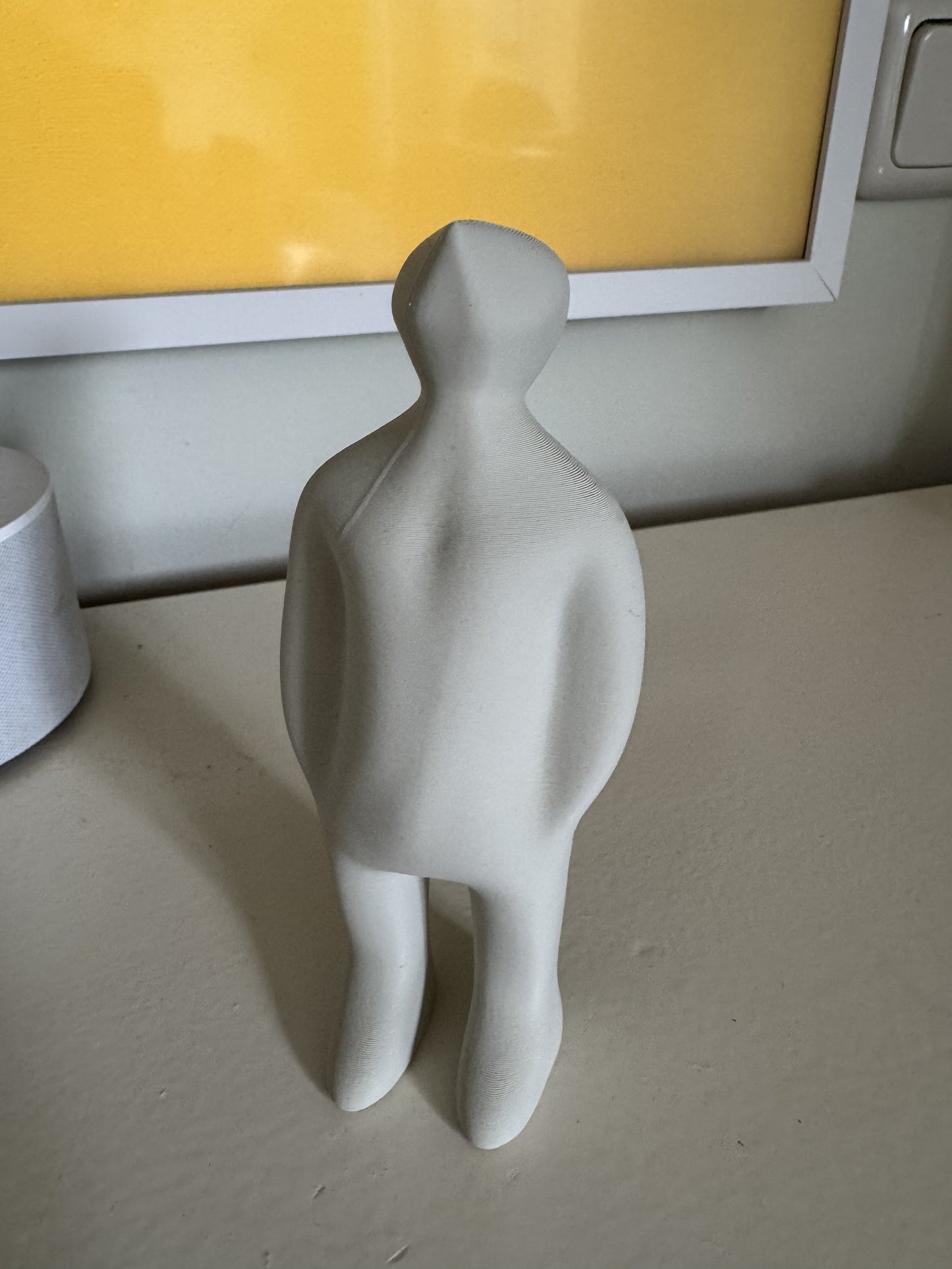 The Visitor – Abstract Sculptuur | Wit
