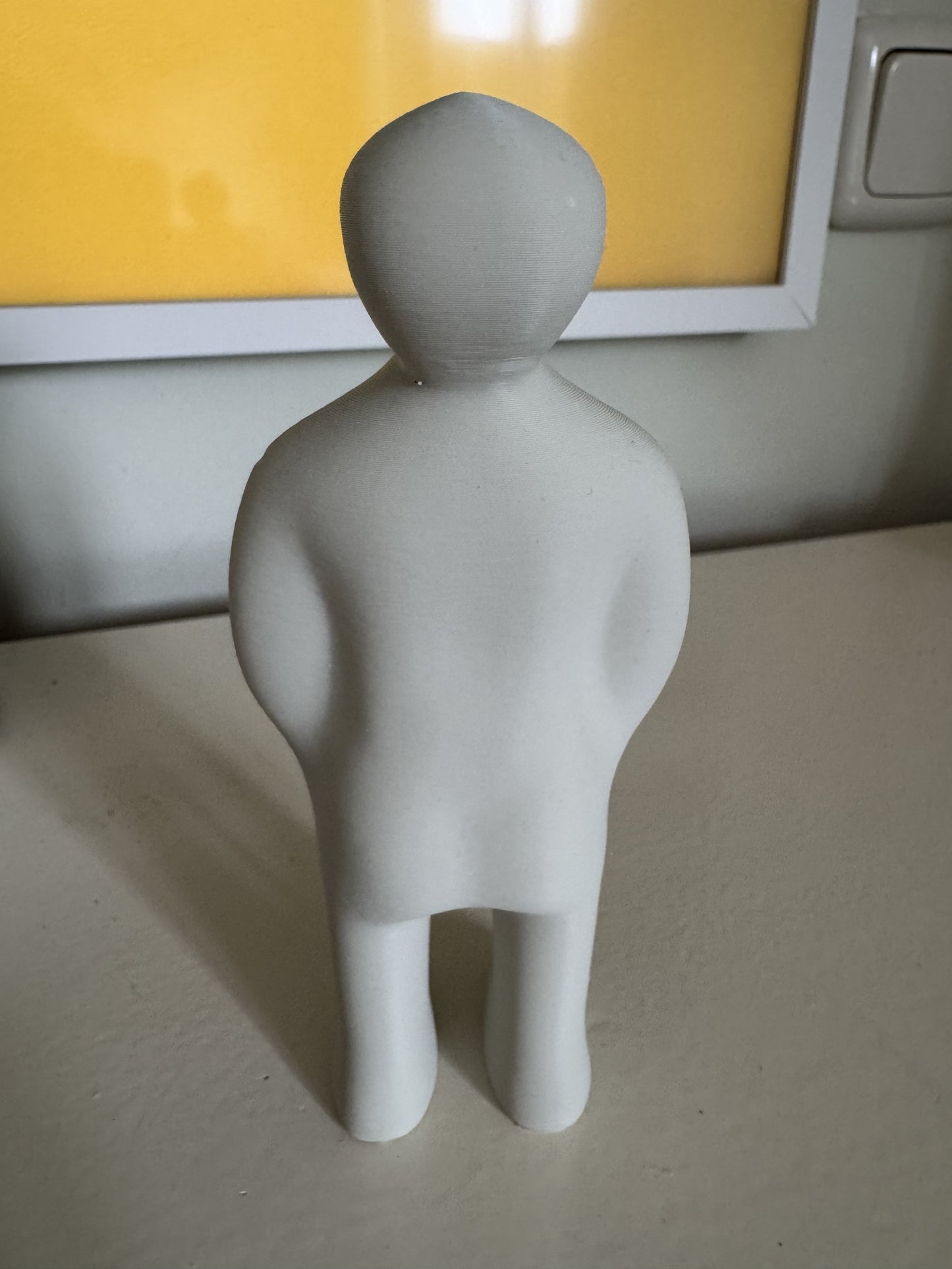 The Visitor – Abstract Sculptuur | Wit