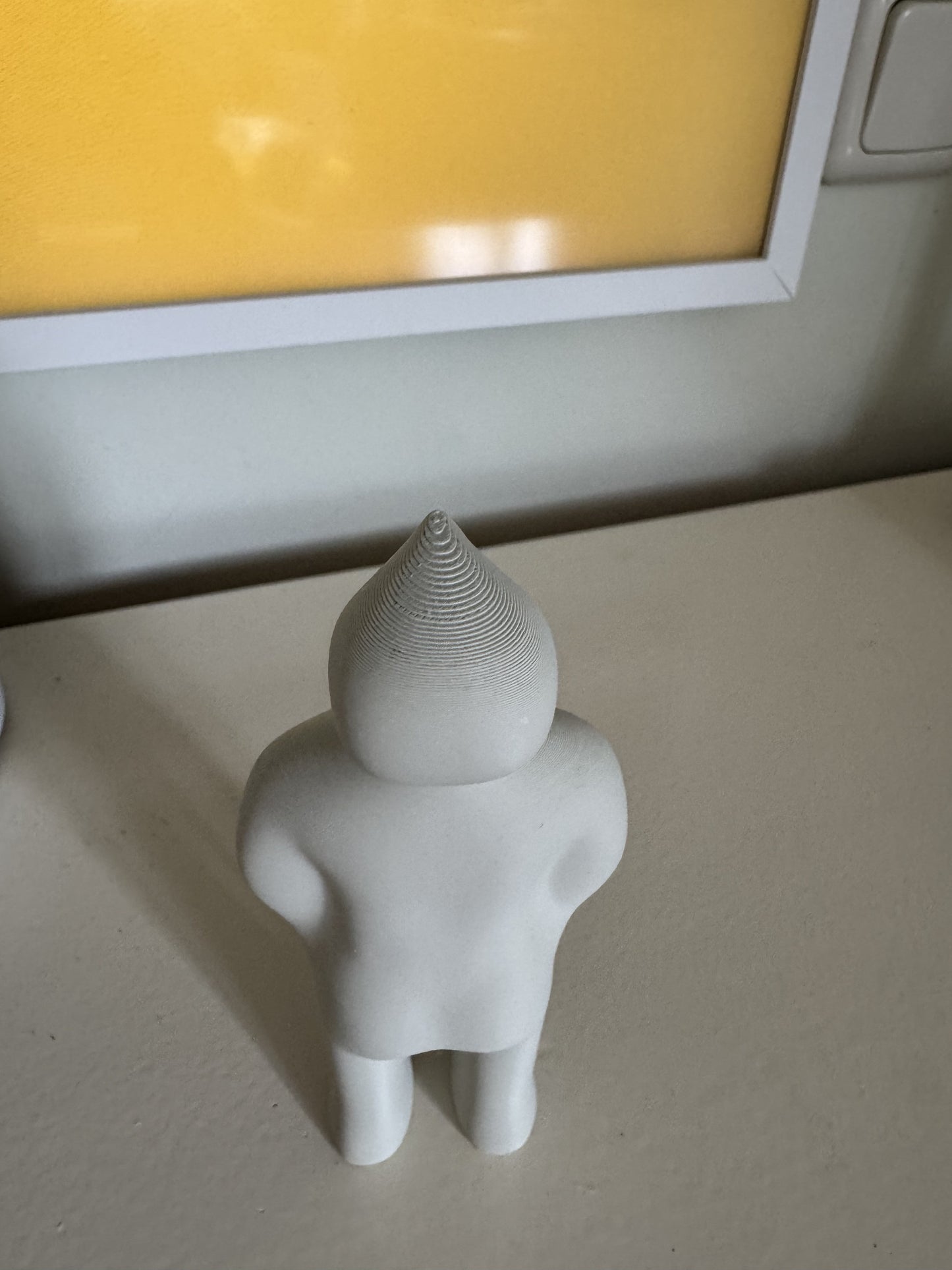 The Visitor – Abstract Sculptuur | Wit