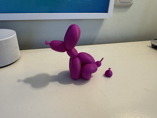 Poepende Ballonhond – Roze