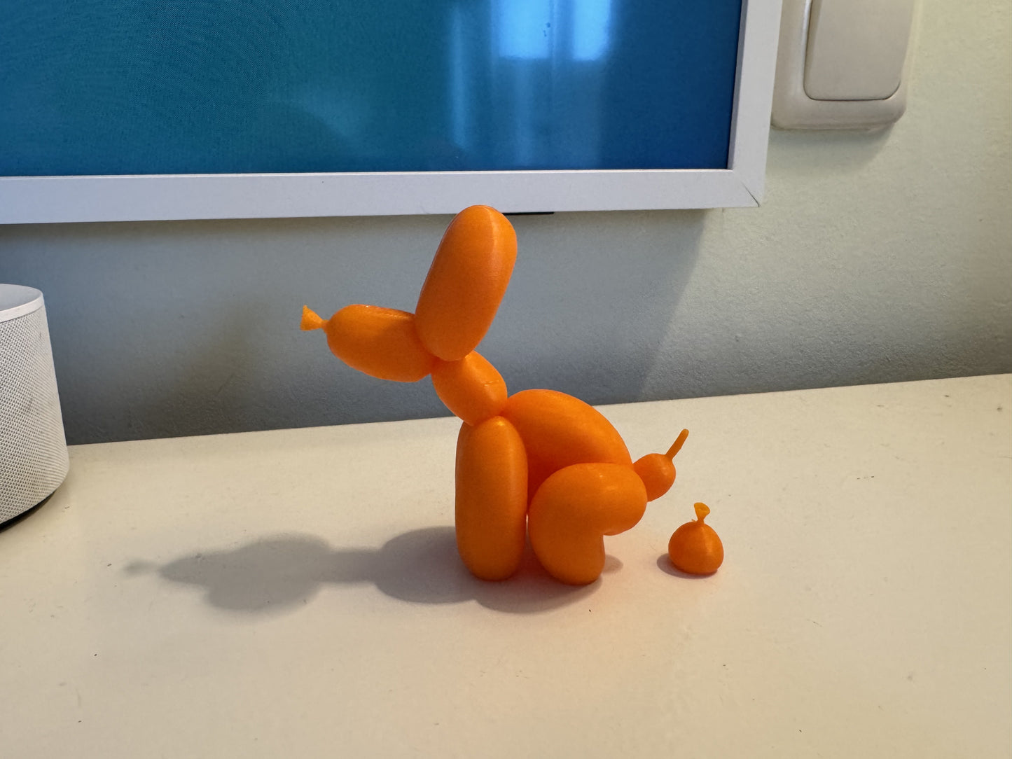 Poepende Ballonhond – Oranje