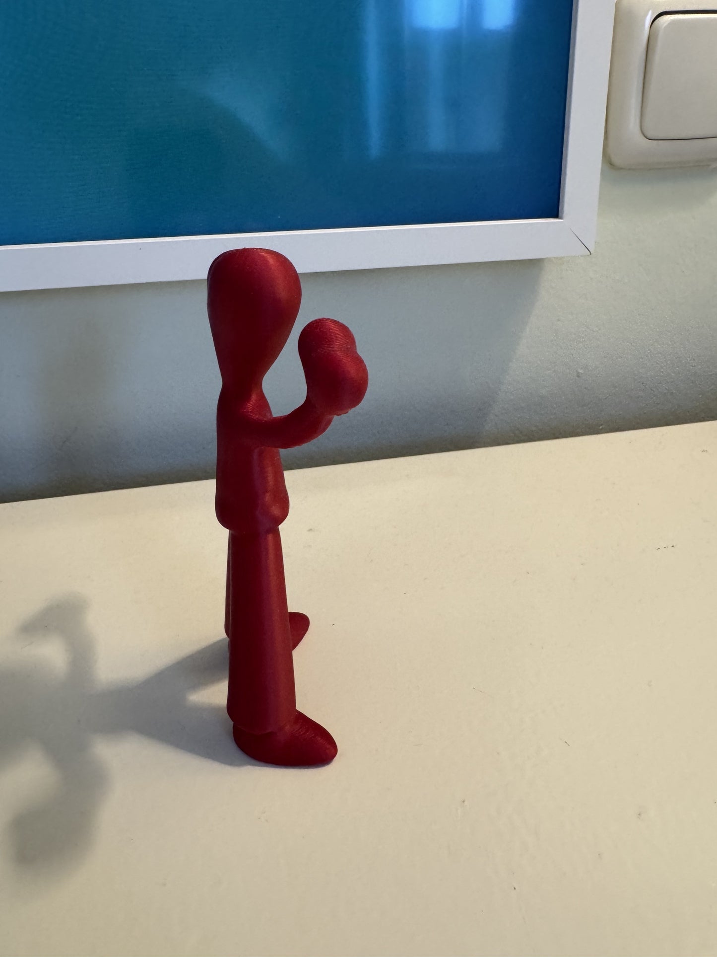 Heart Man – Rode Hartjesfiguur