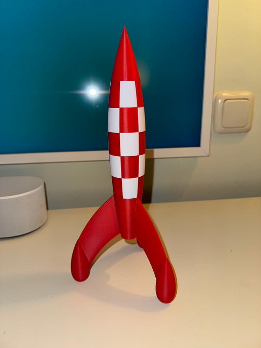 Kuifje raket naar de maan